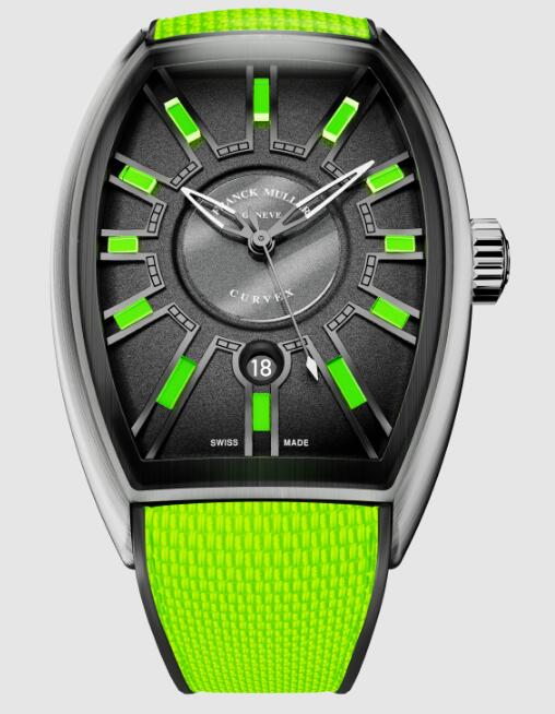 Franck Muller Curvex CX Flash Replica Watch CX 36 SC DT FLASH ACBR TTNRBR Green